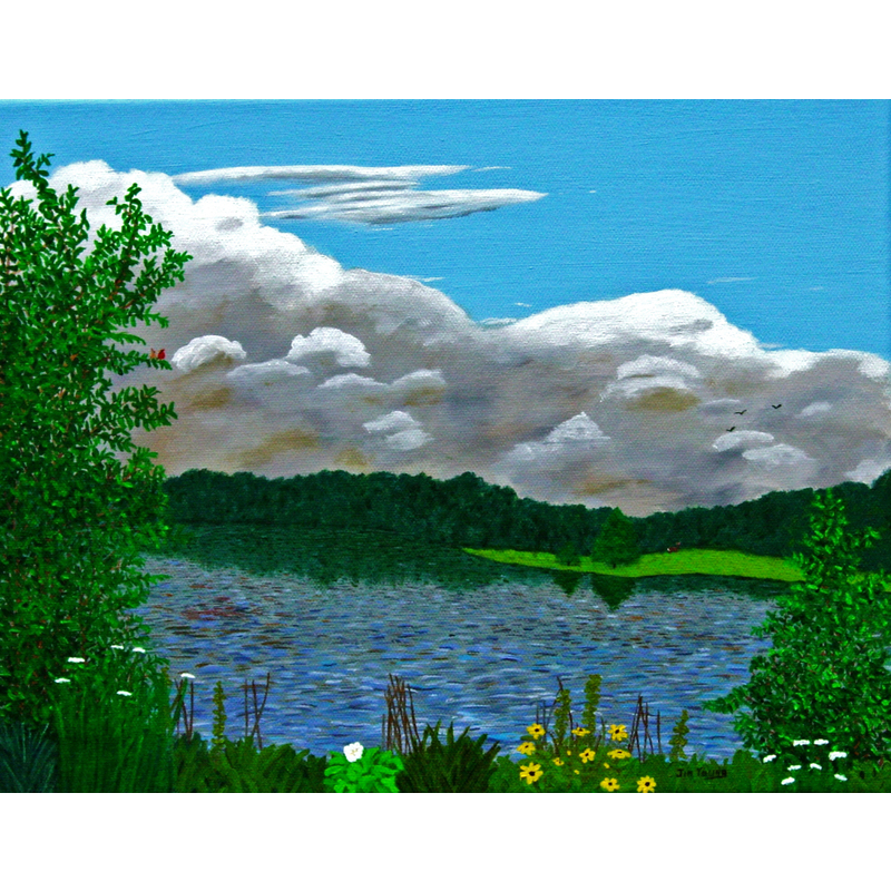 Herrick Lake 14 x 11 by Jim Young