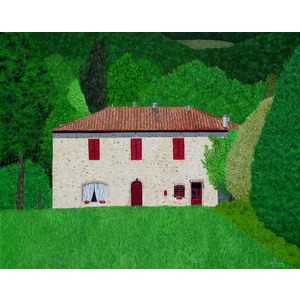 Tuscan Villa 20 x 16 by Jim Young
