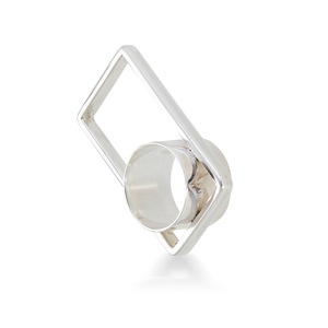 Outside The Box 2-Finger Ring by Loret Gomez