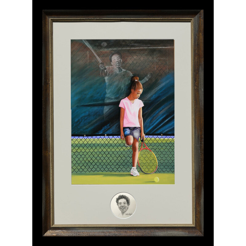 In Her Shadow - ALTHEA GIBSON by Richard Wilson