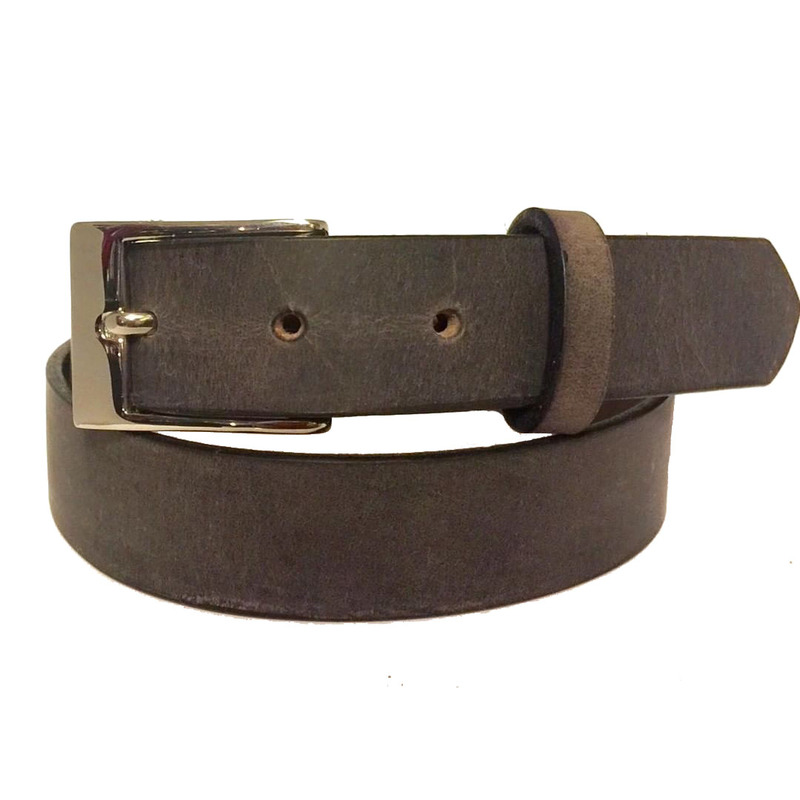 Leather Belt - Sizes 30" - 42" by Angela Flaviani