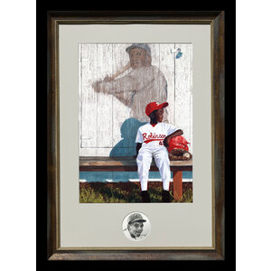 In His Shadow - JACKIE ROBINSON by Richard Wilson