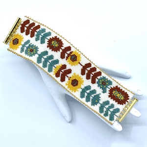 Sunflower Bracelet by Ravit Stoltz