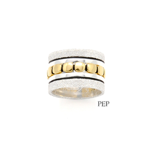 Individual Stacking Ring P by Stacy Givon