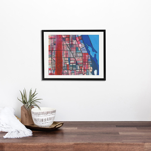 Chicago Lakeview Giclee Print - 16x20" (Sold Unframed) by Jennifer Carland