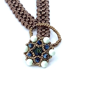Flower Diamond Necklace by Ravit Stoltz