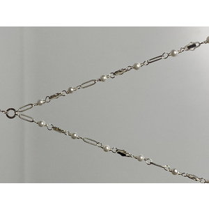 Biwa Lariat Necklace by Candace Marsella