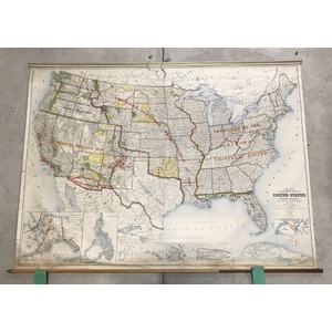 USA Department of the Interior 3 Piece Map Set - original by Amy Manning