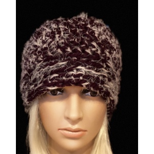 Women’s two one two texture beanie. by Sherri Gold