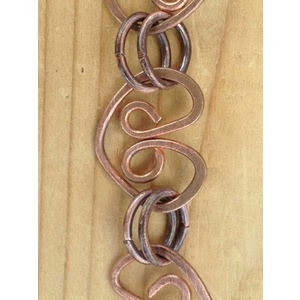 Circle of Hearts Copper Bracelet by Jody Flemming