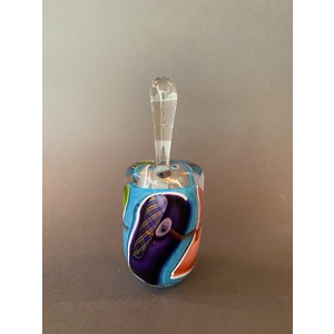Cylinder Perfume Bottle Turquoise by James Wilbat