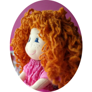 Custom 16" Handmade Heirloom Doll by Bridget Salys
