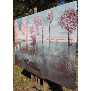 Lilac Lake by Kenneth Halvorsen