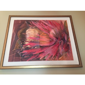 "Protea" 32 x 26 Original Sold See edition for print sizes by Anne Hanley