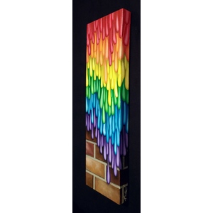 Rainbow Drips by Peter Thaddeus