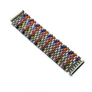 Colored Bricks Bracelet  by Ravit Stoltz
