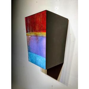 12" art shelf B/2020 by Leslie Emery